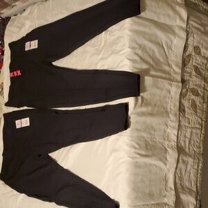 POP Fit Women's 2-Pack of Leggings in Black Size 2XL NWT